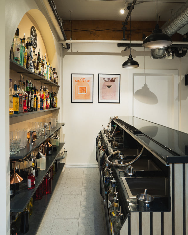 BEHIND THE BAR