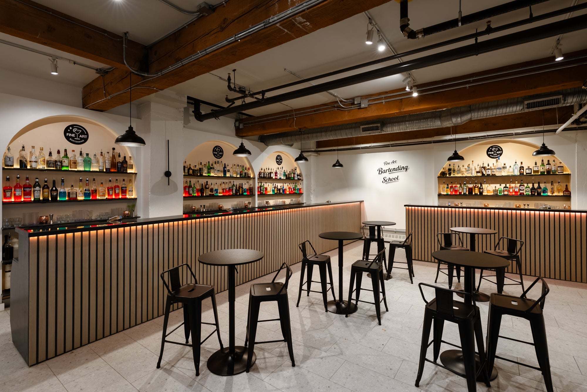 The Fine Art Bartending School facility in Vancouver