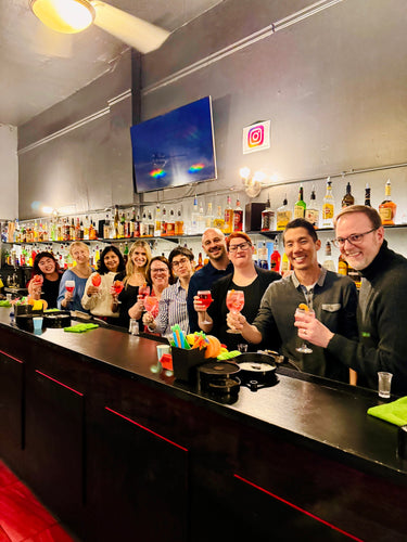 Classroom Bar at Fine Art Bartending School near Burnaby, British Columbia