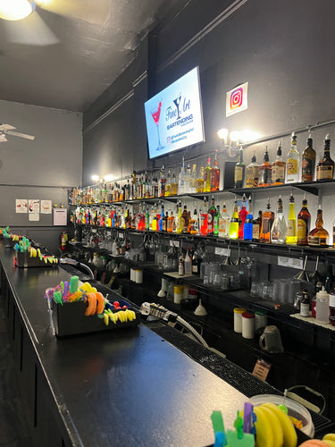 Classroom Bar at Fine Art Bartending School near Bellingham, Washington, United States