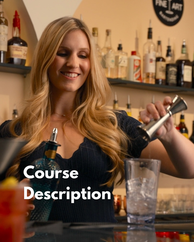 explainer video for fine art bartending school commercial bartending course